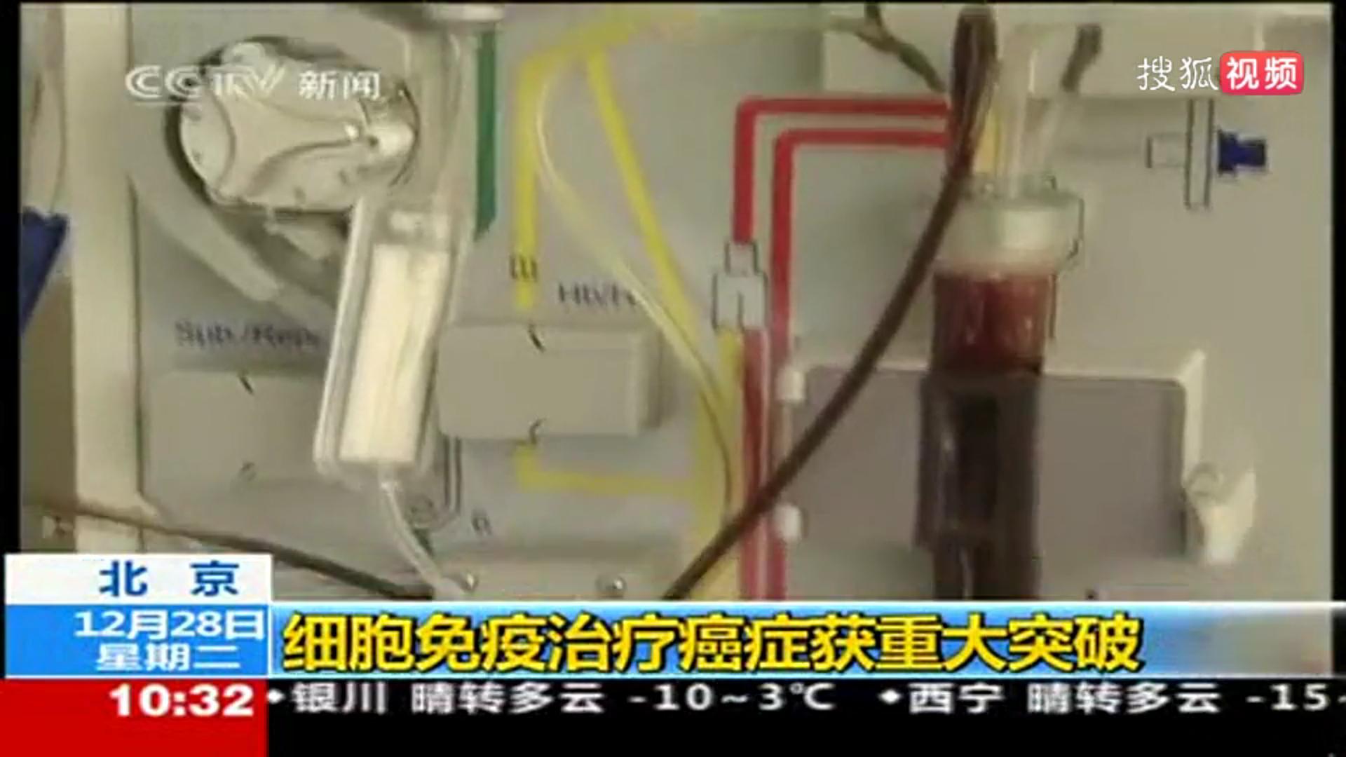 细胞免疫治疗获重大突破(cctv13